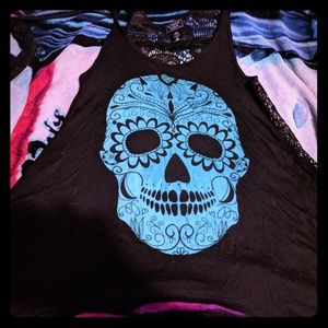 Hottopic skull tank